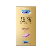 杜蕾斯 超薄润lube+(12只装）