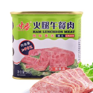 *甘香 火腿午餐肉 340克