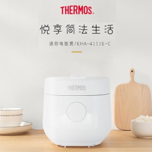 膳魔师（THERMOS）迷你电饭煲EHA-4111E-C