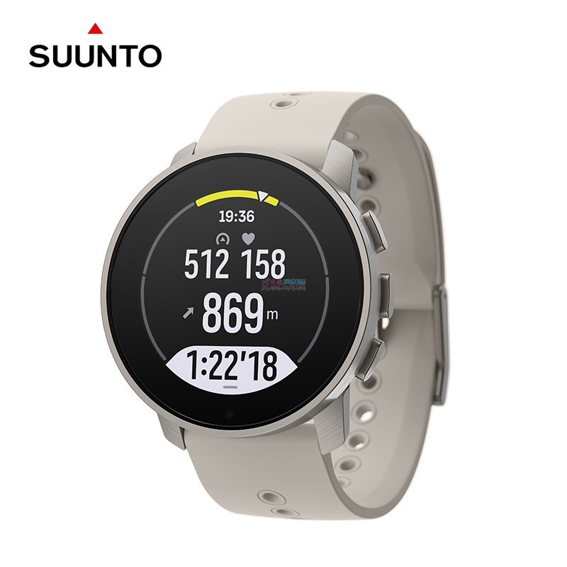 颂拓 SUUNTO 9 Peak Pro运动手表 钛合金 砂石白 SS050812000