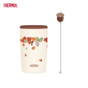 膳魔师（THERMOS）秋意系列不锈钢直饮随行杯415毫升 TCDP-400