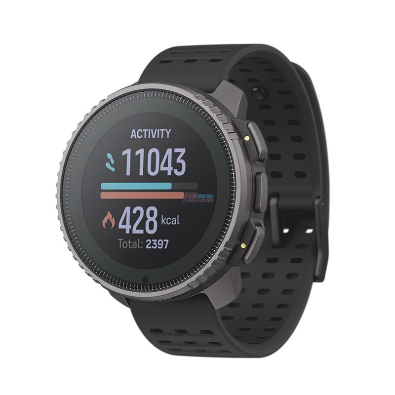 颂拓 SUUNTO Vertical 运动手表太阳能钛合金 原力黑 SS050858000