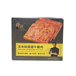 锋味 玉米味黑猪午餐肉 320克