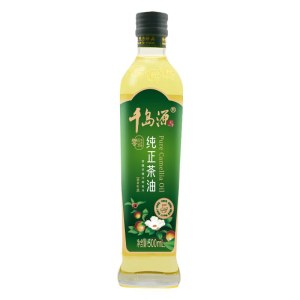 千岛源 纯正茶油（油茶籽油）500毫升