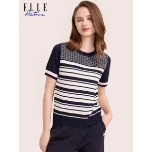 友谊奥莱—ELLE Active毛织T恤-GQ3X65802322