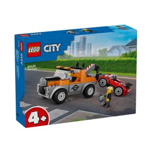 乐高（LEGO）积木拼装城市系列 救援拖车与跑车 60435