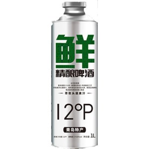 *冰克斯 精酿原浆啤酒 1升