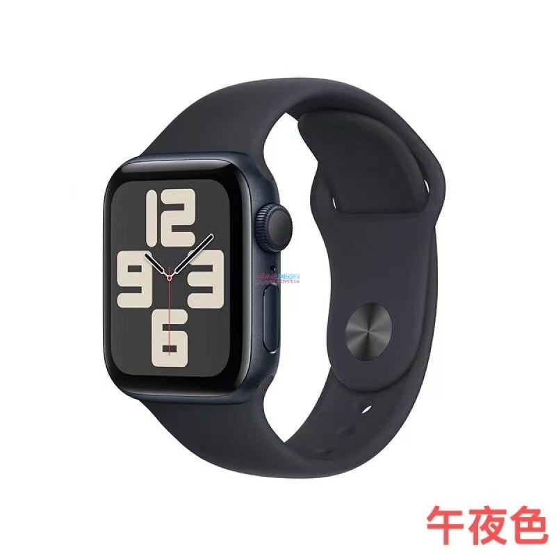 Apple Watch SE 2023款 (GPS)40毫米铝金属表壳 午夜色