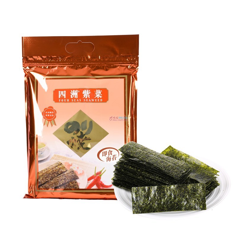 四洲 紫菜100束(辣味) 80g