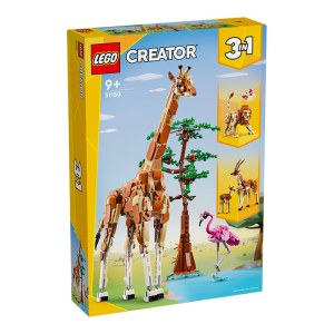 乐高（LEGO）百变三合一创意积木  动物野生动物园 31150