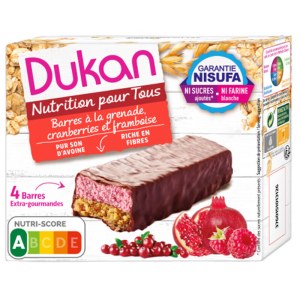 Dukan 燕麦麸红果可可蛋白棒 120g