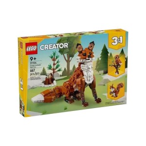 乐高（LEGO）积木拼装玩具  红色狐狸 31154