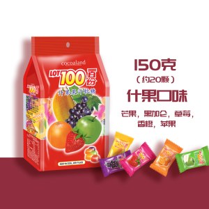 一百份 什果果汁软糖 150g