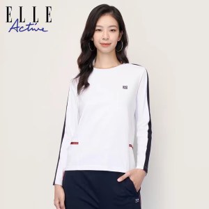 友谊奥莱—ELLE Active针织圆领T恤GA2Q06001038