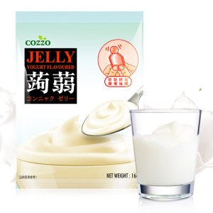 高柔 酸奶味蒟蒻果冻（魔芋果冻）160g