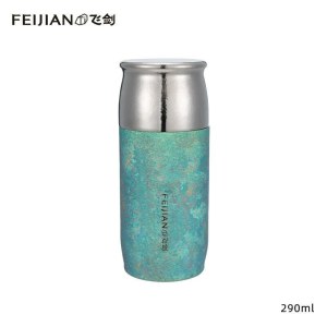 飞剑（FEIJIAN）纯钛保温杯290ml（含茶漏）TD-029-08A