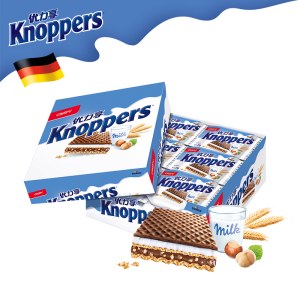 Knoppers 牛奶榛子巧克力威化饼干 600g