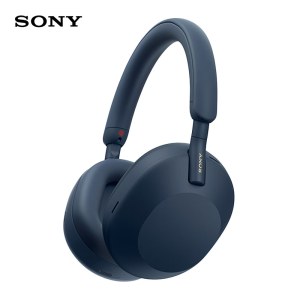 索尼（SONY）WH-1000XM5 蓝牙降噪耳机 深海蓝