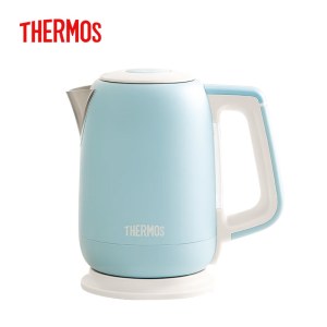 膳魔师（THERMOS）电热水壶1.7L（天青色）EHA-1339