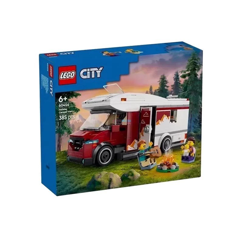 乐高（LEGO）积木城市系列-假日探险野营车60454